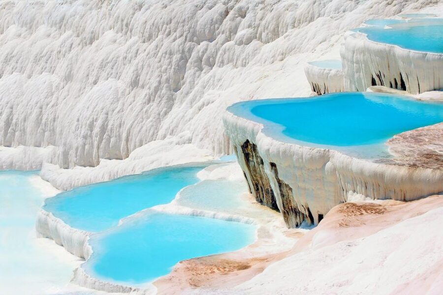 Ephesus and Pamukkale: Day Trip by Plane from Istanbul - Hierapolis UNESCO ruins: Sacred Pool and Necropolis highlights