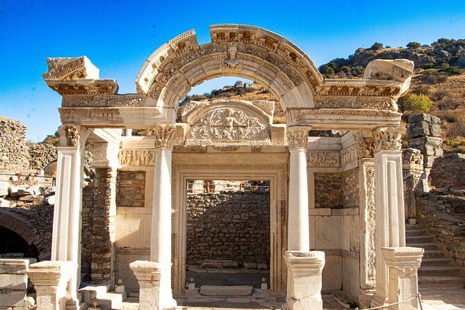 Ephesus Full-Day Tour with Lunch from Bodrum - Entering Ephesus: Library of Celsus, marble streets, and big stages