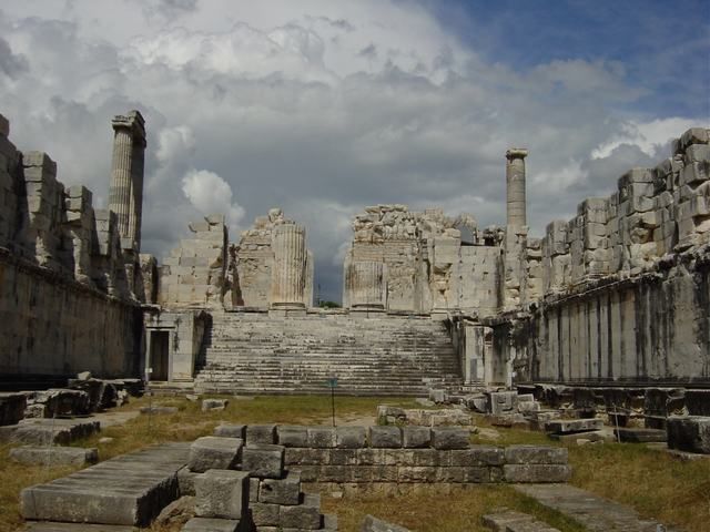 Ephesus, Priene, Miletos and Didyma Tour - Didymas Temple of Apollo: prophecy, scale, and three surviving columns