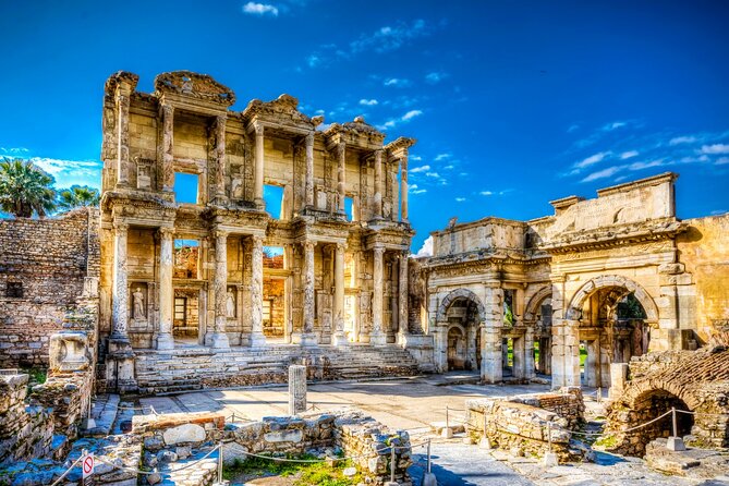 Ephesus Small Group Tour From Kusadasi Port / Hotels - Ancient City of Ephesus: marble streets, Celsus, and the 25,000-seat amphitheater