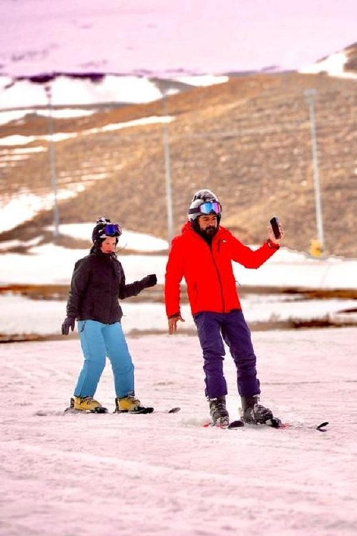 Erciyes Ski Tour with Professional Trainer From Cappadocia - The beginner lesson: standing, sliding, and learning in one hour