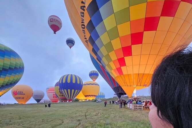 Exclusive Hot air balloon Flight in Cappadocia - Rose Valley From Above: Aerial Angles for Rock Formations