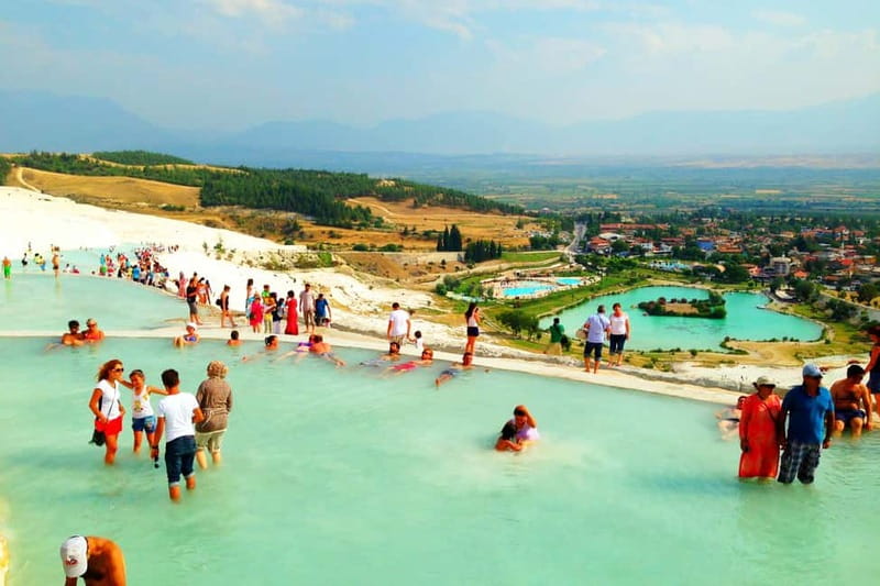Fethiye: Pamukkale Hot Spring & Hierapolis Small-Group Tour - Guided by Yalcin and Friends: How the Liveliest Part of the Day Works