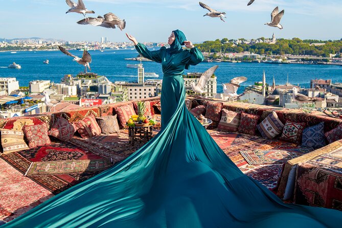 Flying Dress Rooftop Photoshoot in Istanbul (2Concepts, 1dress) - Key Highlights You’ll Actually Care About