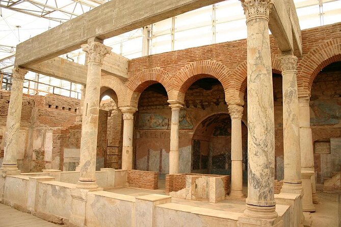FOR CRUISERS: PRIVATE EPHESUS TOUR INCLUDES ENTRY FEES & Lunch - Temple of Artemis: quick visit, big legend payoff