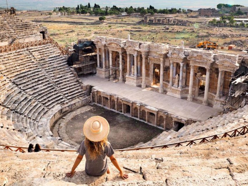 From Alanya: Pamukkale and Hierapolis Day Trip with Lunch - Hierapolis With a Live English Guide: Roman Drama Meets Greek Roots
