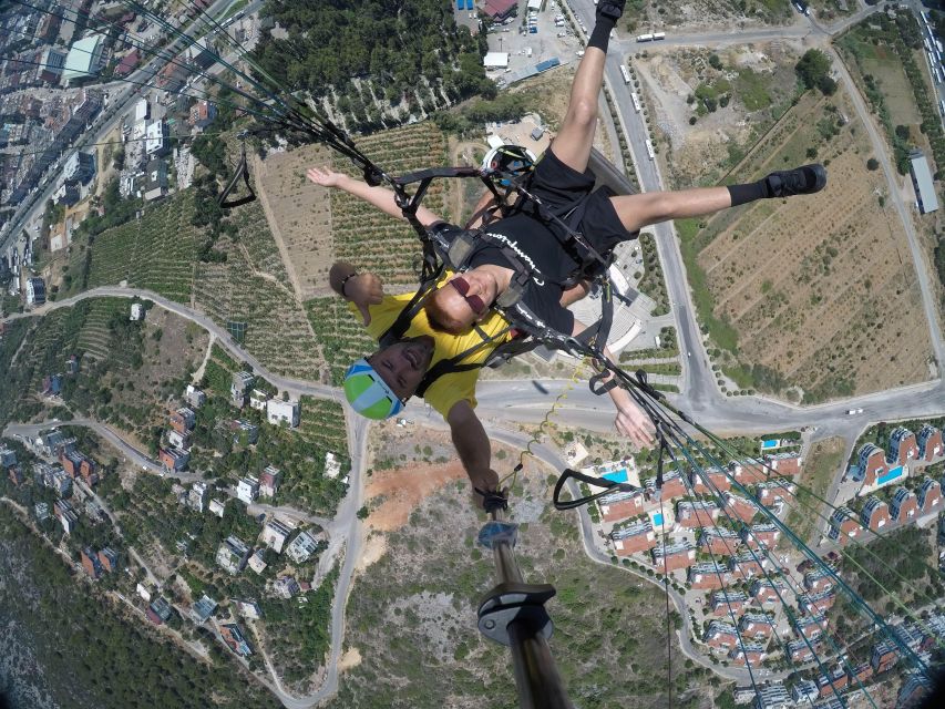From Alanya: Tandem Paragliding With Transfer and Insurance - Take-Off and Tandem Flight: Safety First, Then the Fun