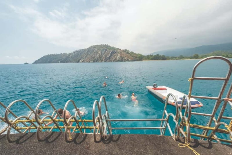 From Antalya/Kemer: All-Inclusive Party Boat with Lunch - Phaselis Bay Stop: Lunch on Board and a Swim Before the Party