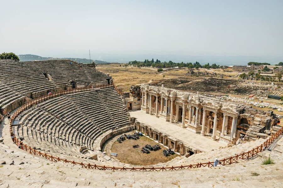 From Antalya/Kemer: Pamukkale and Hierapolis Tour with Lunch - Key highlights at a glance