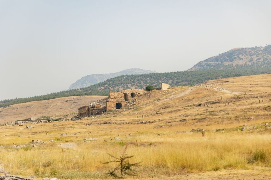 From Antalya/Kemer: Pamukkale and Hierapolis Tour with Lunch - Hierapolis ruins: turning a bus stop into a walking history lesson