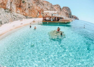 From Antalya/Kemer: Suluada Island Boat Trip with Sunset