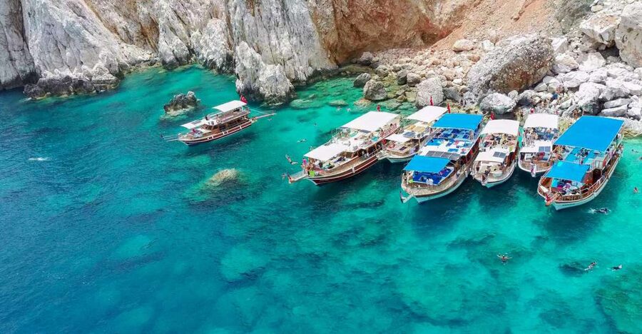 From Antalya or Kemer: Suluada Island Boat Trip with Lunch - Board the boat, then let the water set your pace