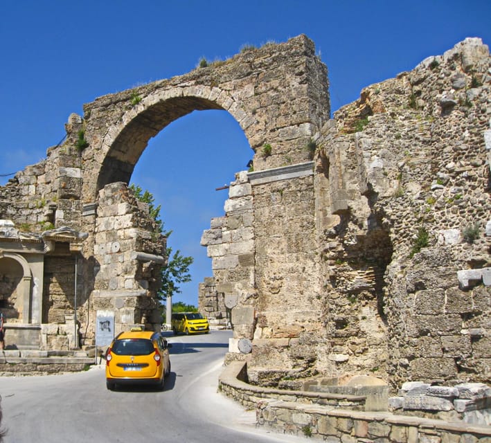 From Antalya: Roman Ancient Sites & Manavgat Waterfall Tour - Lunch at a local open buffet: good fuel, simple and included