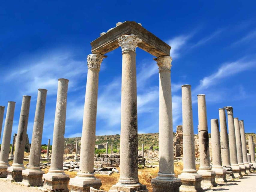 From Antalya: Roman Ancient Sites & Manavgat Waterfall Tour - Perge: Roman city scale, plus the Antalya Museum connection