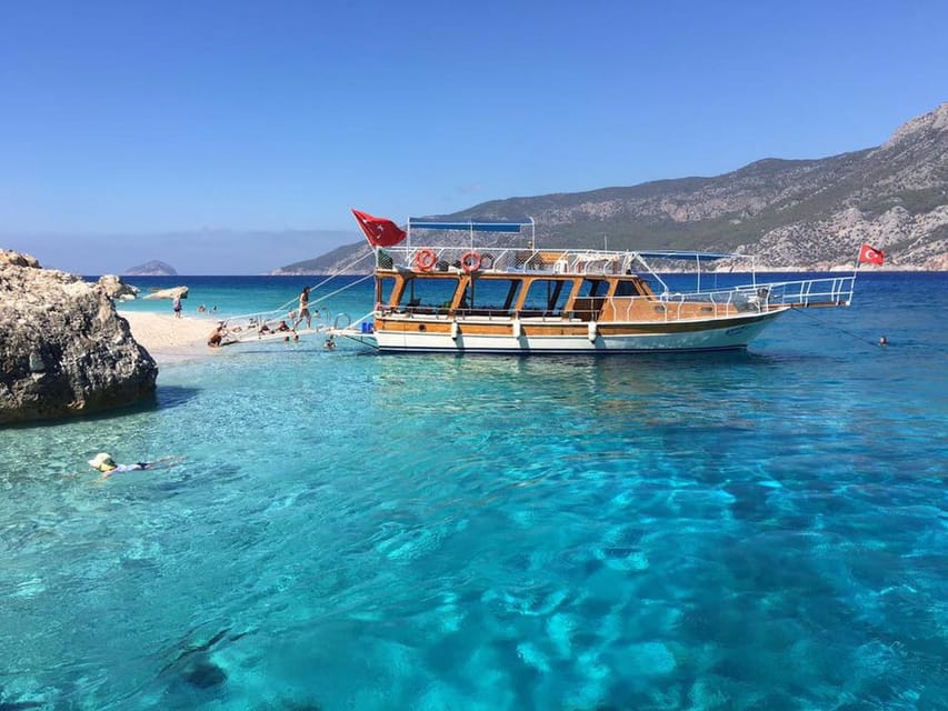 From Antalya: Suluada Island Boat Trip with Lunch - On the Boat: Sailing Time, the English Host, and the Pace of the Day