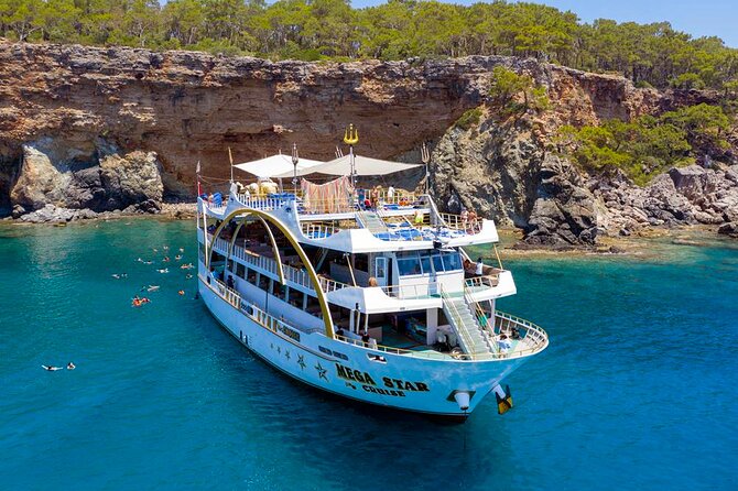 From Antalya To Kemer Mega Star Boat Trip w/Free Transfer - From hotel pickup to Kemer port: why the day feels easy