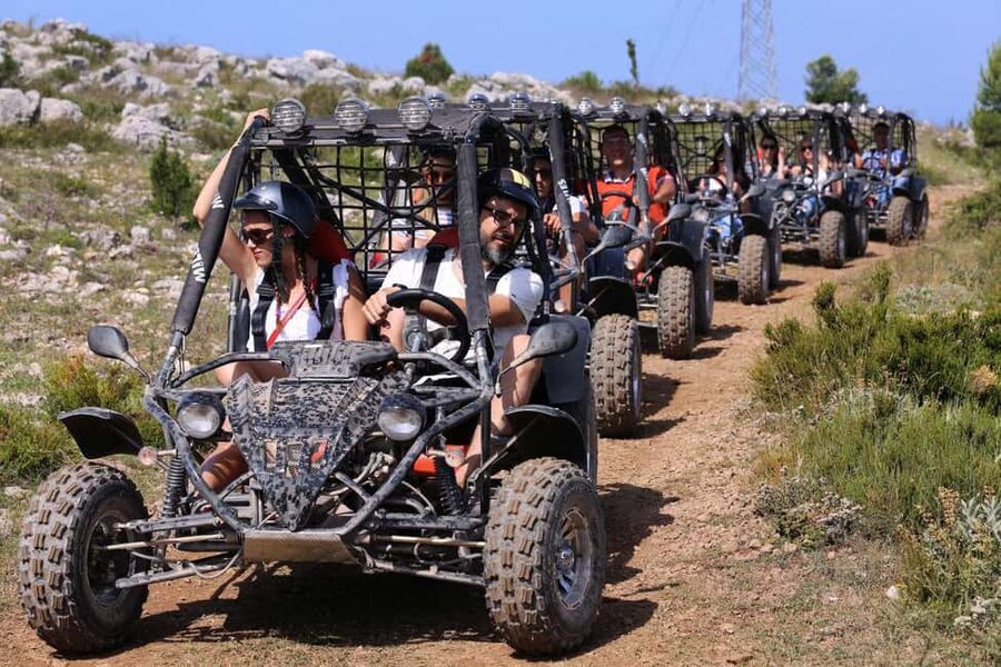 From Belek & Side: Buggy or Quad Safari with Hotel Transfer - Gear up first, then get moving on buggy or quad