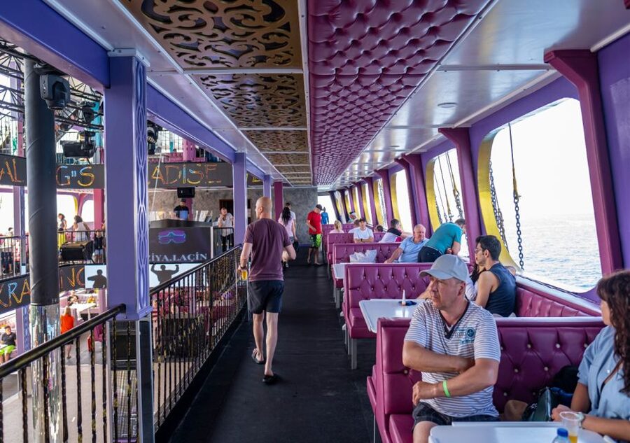 From City of Side and Alanya: Legends and Pirates Yacht Tour - A Family-Friendly Party Cruise Off Alanya