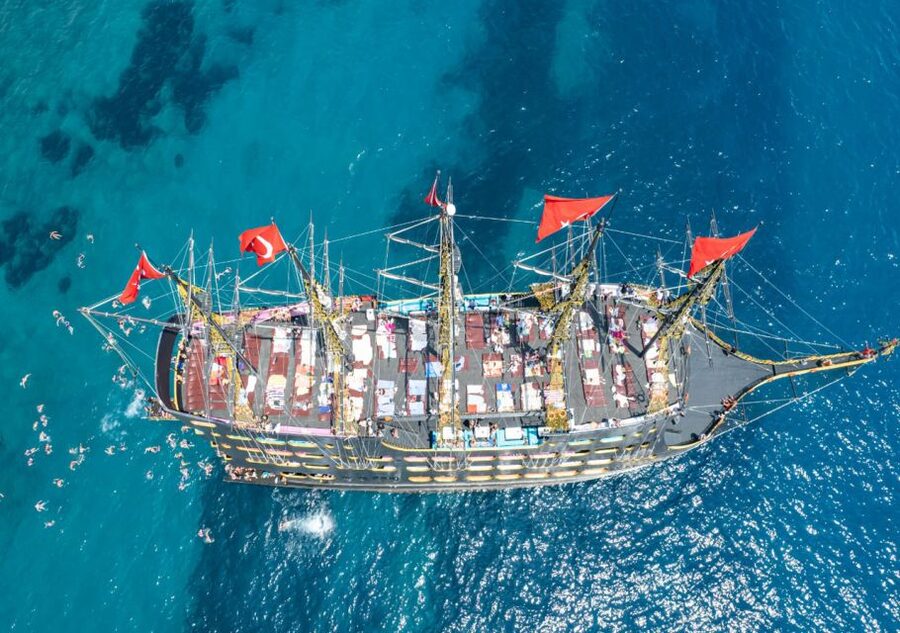 From City of Side and Alanya: Legends and Pirates Yacht Tour - Face Painting, Animations, and Keeping Kids Busy