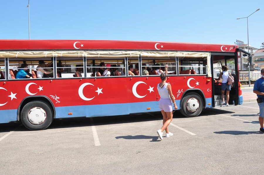 From City of Side: Cabrio Bus Safari & Boat Tour with Lunch - Green Canyon drive: the scenic middle you’ll remember