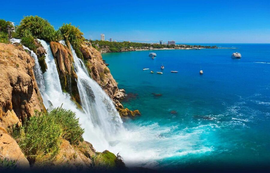 From City of Side: Full-Day Antalya City Tour w/ Transfers - Republic Square and local bazaar time with 2.5 hours free