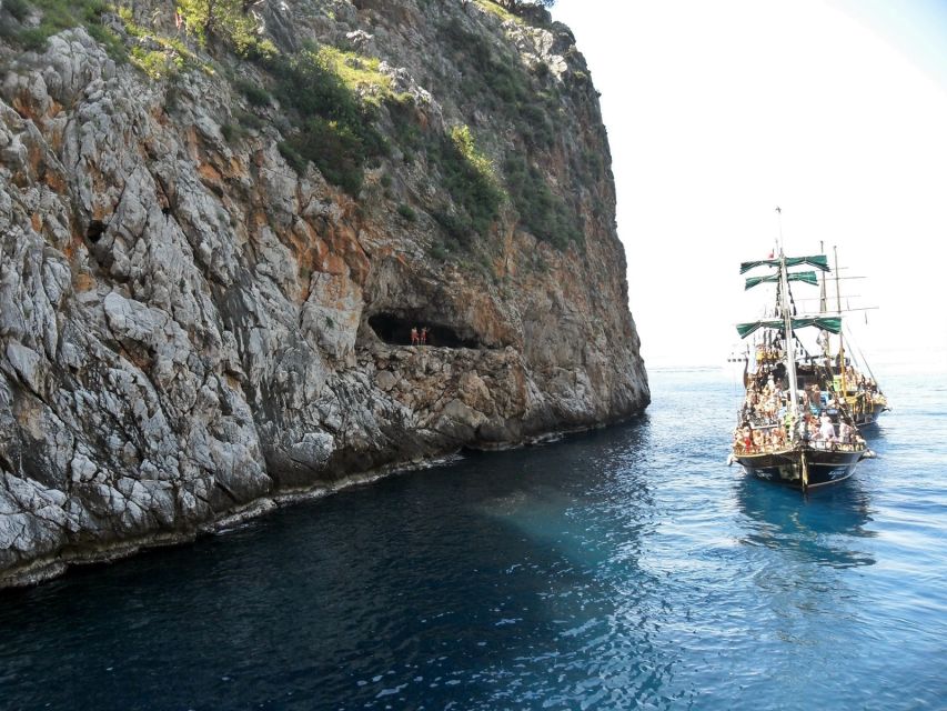 From city of Side: Guided Day Trip to Alanya City - Dim River lunch at Dim Fall: food stop and scenery reset