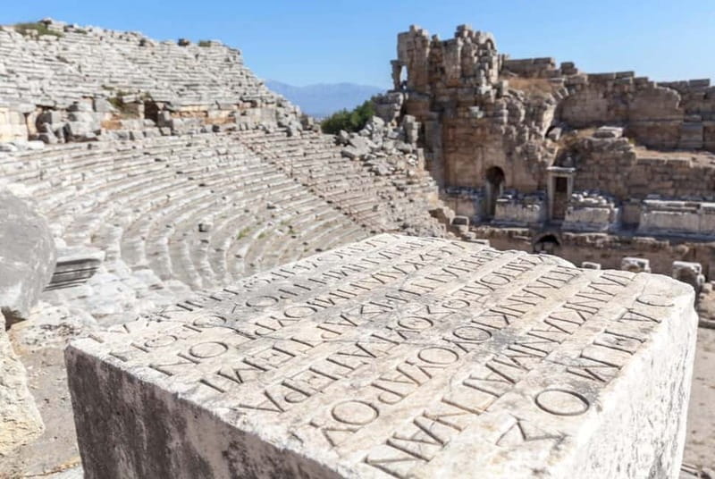 From City of Side: Perge, Aspendos & Kurşunlu Waterfall Trip - Pickup, Bus Ride, and Timing in Antalya Heat