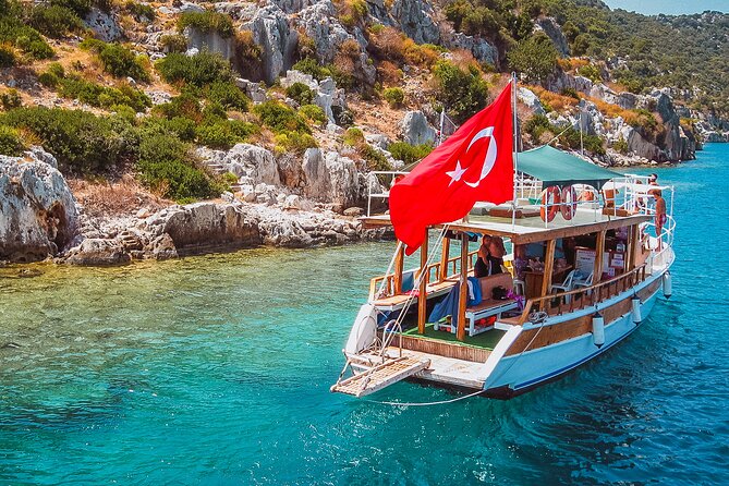 From Demre: Day Trip to Kekova by Boat - Kaleköy and Simena Castle: A One-Hour Shore Break