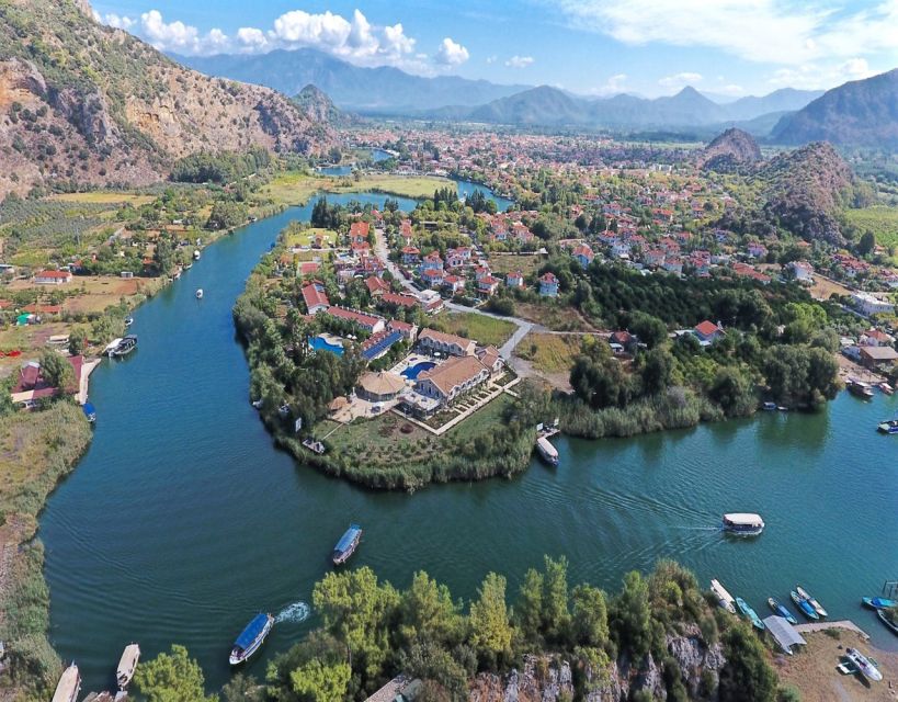 From Fethiye: Dalyan Day Trip with Mud Bath and Turtle Beach - Lunch on the boat: included, simple, and usually filling