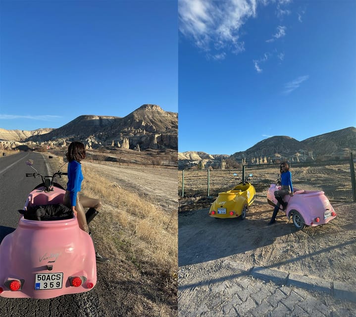From Göreme: Cappadocia Electric Trike Tour - Çavuşin: cave homes, an old church, and rock dovecotes