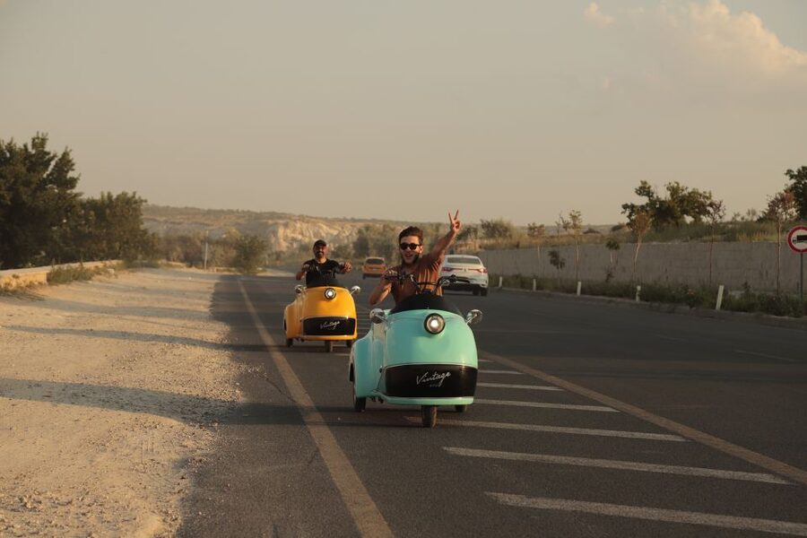 From Göreme: Cappadocia Electric Trike Tour - Driving license rules, safety, and how fast the trikes really go