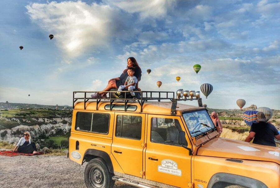 From Göreme/Ürgüp: Cappadocia Jeep Safari Sunrise or Sunset - What to bring for a dusty, photo-first ride