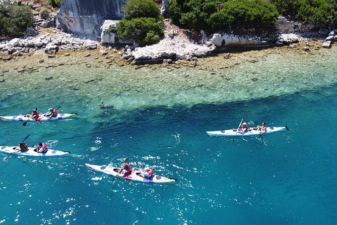 From Kas: Guided Kekova Sea Kayaking Tour - How active is it, really, with wind and arm work?