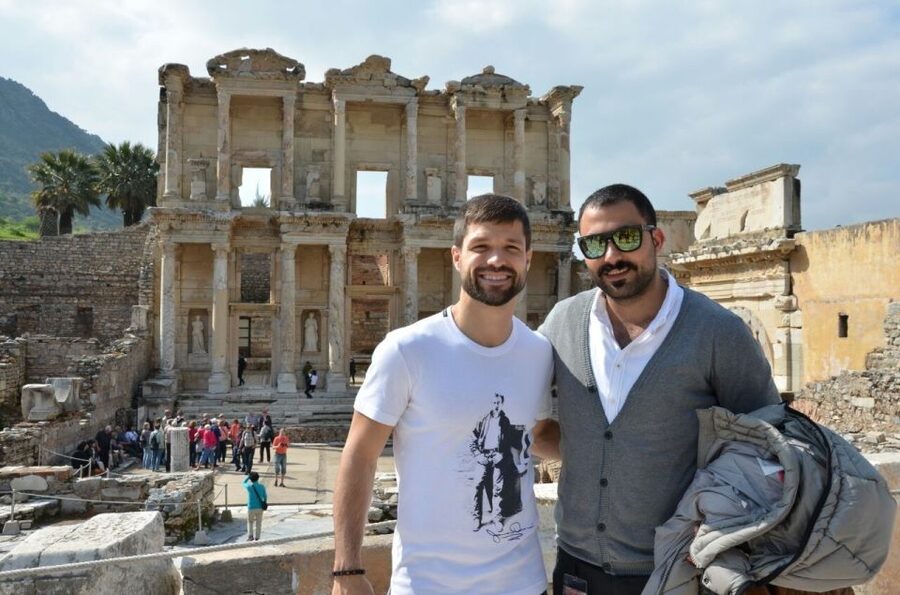 From Kusadasi Cruises: Ephesus Private Guided Tour - Marble Street and the Library of Celsus, restored and photo-ready