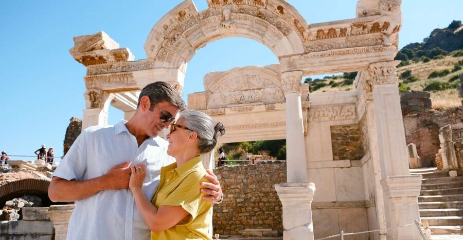 From Kusadasi or Izmir: Ephesus Private Tour - Ephesus Ruins With a Real Guide: Marble Streets, Big Theaters, Roman Art