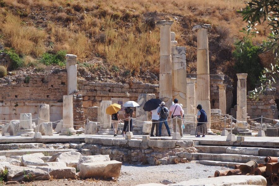 From Kusadasi Port: Ephesus Full-Day Private Trip - Library of Celsus and Marble Street, the power of stone