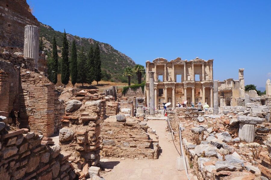From Kusadasi Port: Ephesus Full-Day Private Trip - Terrace Houses and Hadrian’s Temple: details you can actually picture