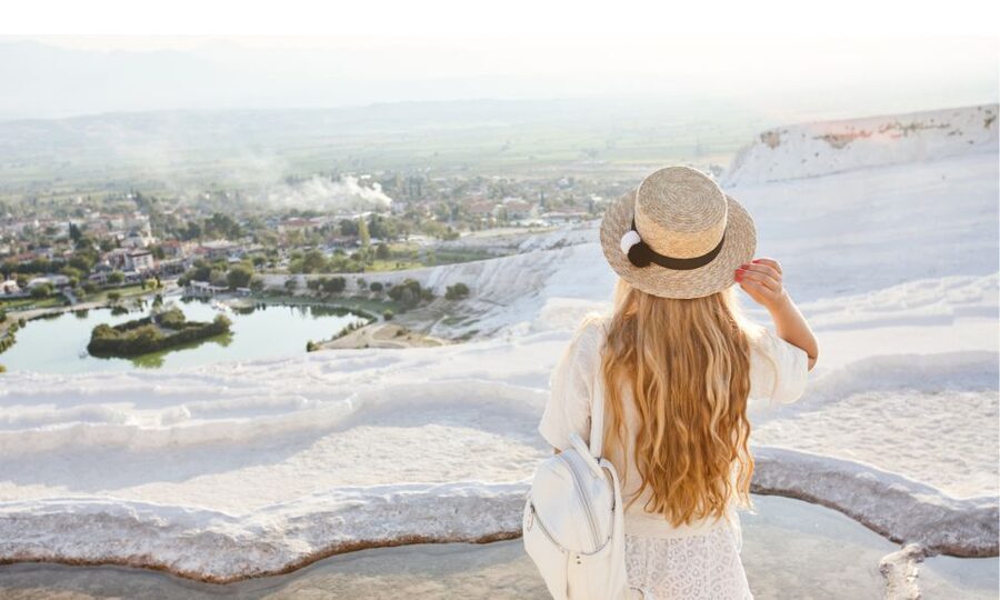 From Marmaris: Pamukkale Evening Tour with Transfer & Dinner - Timing, walking, and who this tour suits best