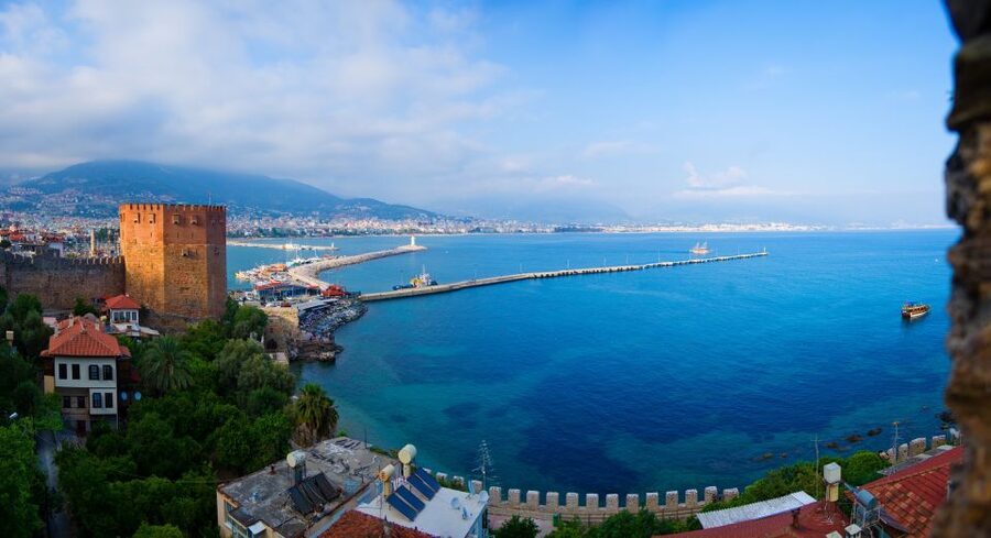 From Side: Alanya Tour with Lunch, Boat Trip, and Cable Car - From Side Pickup to Alanya Harbor, plan for the ride