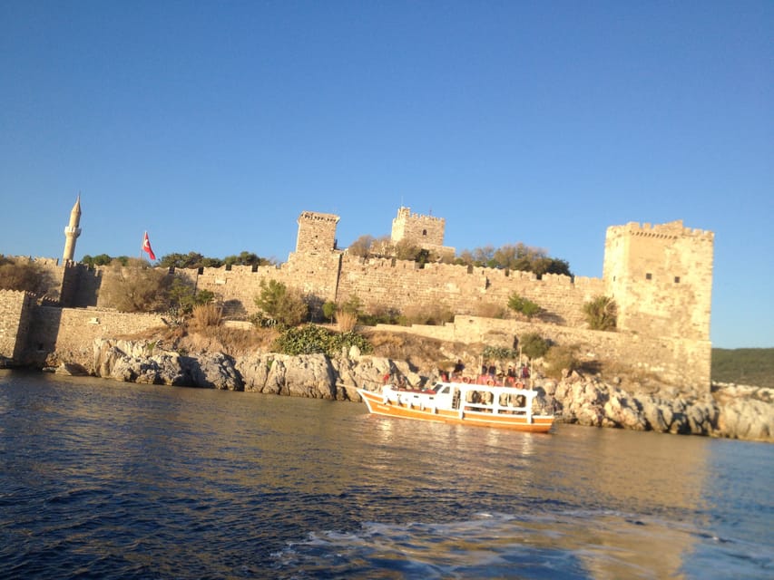 Full-Day Orak Island Boat Trip from Bodrum - First Bay Stop at Red Bay: A Short Swim to Warm Up