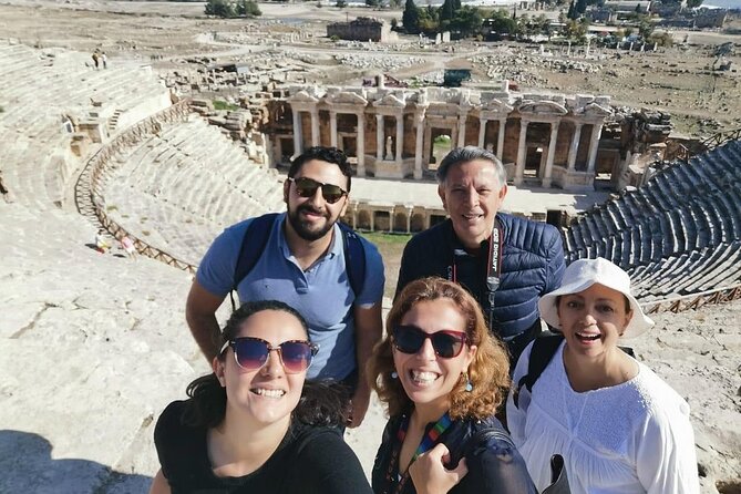 Full-day Private Pamukkale Tour from Kusadasi with Lunch - Stop 2: Hierapolis sights, Great Theatre to Roman Baths