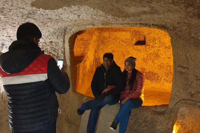 Full Day Private Tour with Local Guide and Vehicle in Goreme - Love Valley and Fairy Chimneys, Walking Through Rock Sculpture