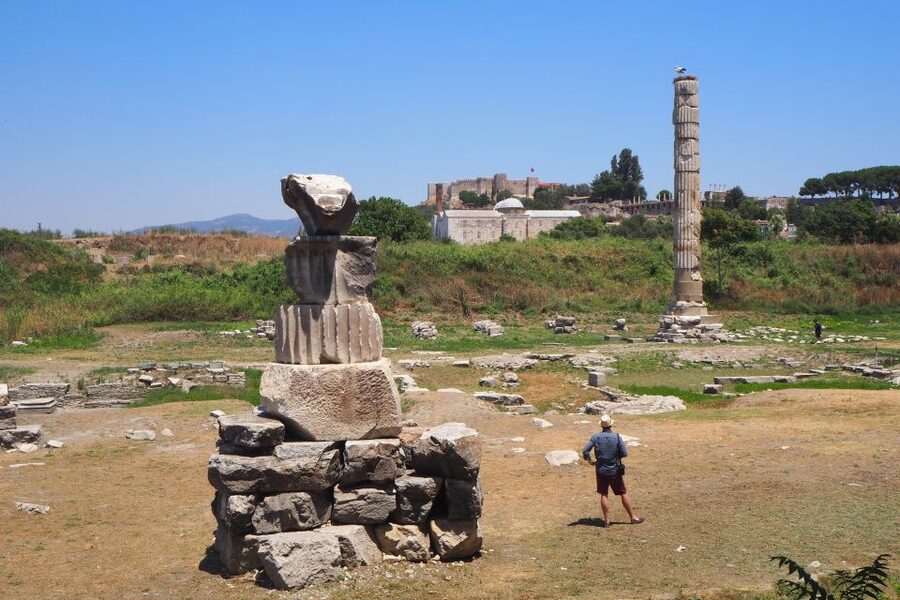 Full-Day Tour of Ancient Ruins in Ephesus from Izmir - The Great Theater: the scale of 24,000 people hits different