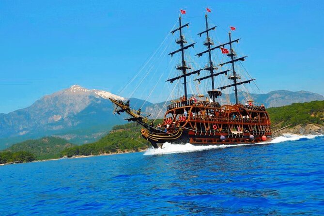 GONSTER : Luxury Pirate Boat Trip Lunch & Soft Drinks & Transfer - Kiriş Bay and the final cave swim: your last big water time