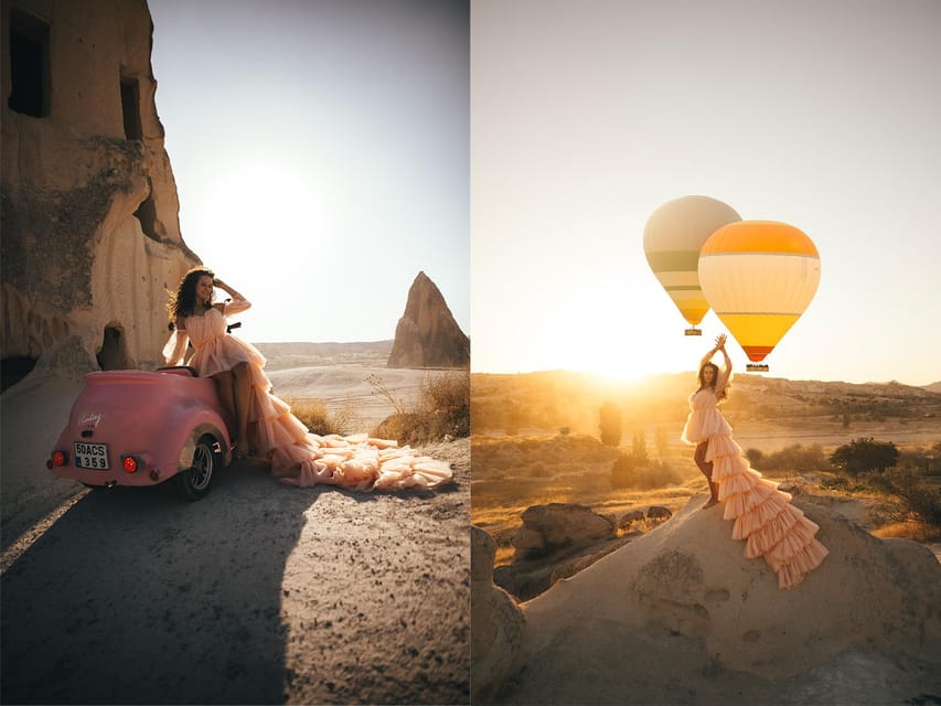 Göreme: Cappadocia Satin Flying Dress Rental - What Your 3-Hour Time Block Likely Covers
