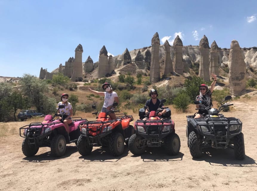 Göreme: Cappadocia Sunset ATV Tour - Getting on the ATV in Göreme, and what that lesson is for