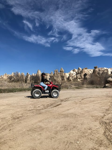 Göreme: Cappadocia Sunset ATV Tour - Sunset at Kızılçukur Valley: the payoff, and the crowd factor