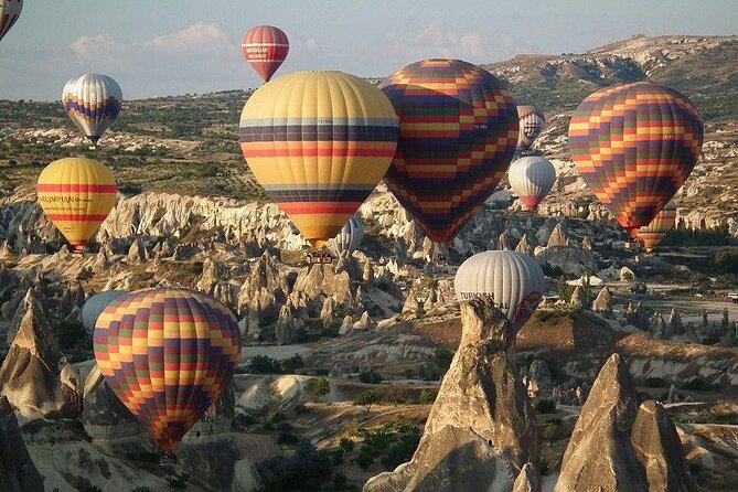 Goreme Hot Air Balloon Tour: Sunrise Flight Over Cappadocia - Love Valley (Aşıklar Vadisi) from above, and how to spot it