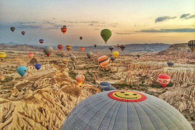 Goreme Hot Air Balloon Tour: Sunrise Flight Over Cappadocia - Paşabağları (Monks Valley): the rock towers that look like silhouettes