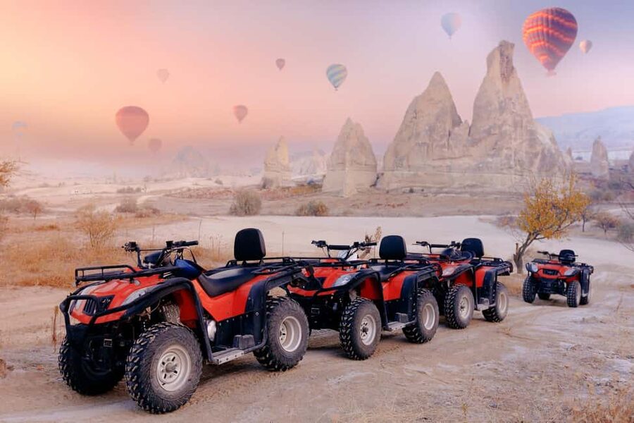 Göreme: Quad Safari through the Sword, Love & Rose Valleys - The 2-Hour Route: Sword, Rose, Love, and Cavusin Old Greek Village